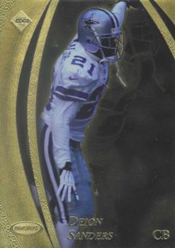 1998 Collector's Edge Masters - Gold Redemption SN500 #48 Deion Sanders Front