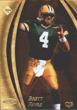 1998 Collector's Edge Masters - Gold Redemption SN500 #66 Brett Favre Front