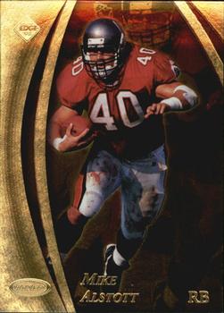 1998 Collector's Edge Masters - Gold Redemption SN500 #156 Mike Alstott Front