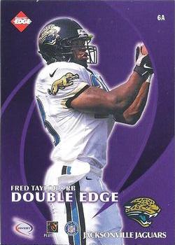1998 Collector's Edge Odyssey - Double Edge #6A Barry Sanders / Fred Taylor Back