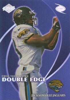 1998 Collector's Edge Odyssey - Double Edge #6B Fred Taylor / Barry Sanders Front