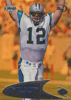 1998 Collector's Edge Odyssey - HoloGold (Level 2) #155 Kerry Collins Front