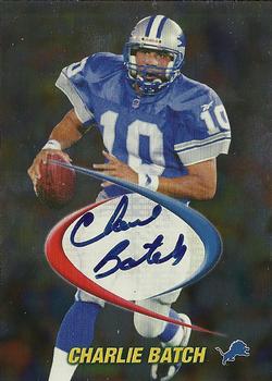1998 Collector's Edge Odyssey - Prodigies Autographs #NNO Charlie Batch Front