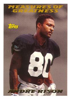 1994 Topps #612 Andre Rison Front
