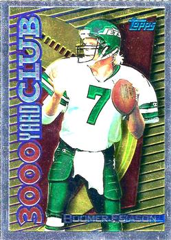 1994 Topps - Finest 1000/3000 Yd Club #32 Boomer Esiason Front