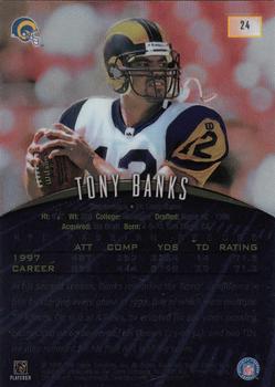 1998 Finest - No-Protectors #24 Tony Banks Back