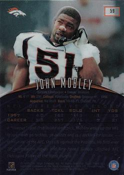 1998 Finest - No-Protectors #59 John Mobley Back