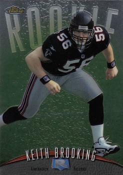 1998 Finest - No-Protectors #128 Keith Brooking Front