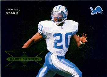 1998 Leaf Rookies & Stars - Extreme Measures #1 Barry Sanders Front