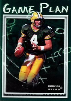 1998 Leaf Rookies & Stars - Game Plan #3 Brett Favre Front