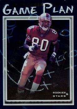 1998 Leaf Rookies & Stars - Game Plan Masters #7 Jerry Rice Front