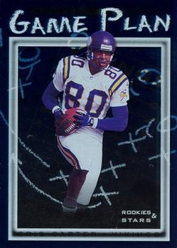 1998 Leaf Rookies & Stars - Game Plan Masters #8 Cris Carter Front