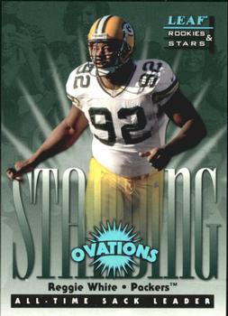 1998 Leaf Rookies & Stars - Standing Ovations #8 Reggie White Front