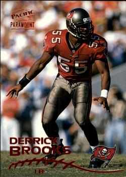 1998 Pacific Paramount - Copper #226 Derrick Brooks Front