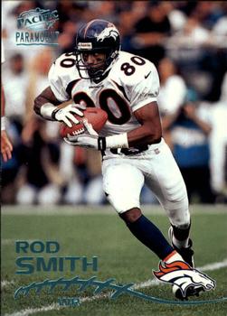 1998 Pacific Paramount - Platinum Blue #73 Rod Smith WR Front