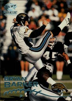 1998 Pacific Paramount - Platinum Blue #100 Bryan Barker Front