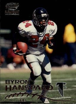 1998 Pacific Paramount - Silver #13 Byron Hanspard Front