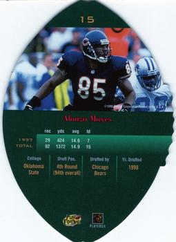1998 Playoff Contenders - Leather Red #15 Alonzo Mayes Back