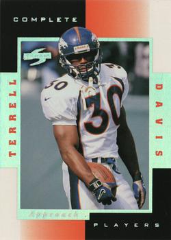 1998 Score - Complete Players #7A Terrell Davis Front