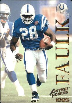 1995 Action Packed #16 Marshall Faulk Front