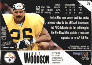1995 Action Packed #86 Rod Woodson Back