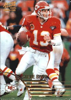 1995 Action Packed Rookies & Stars #2 Steve Bono Front