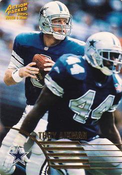 1995 Action Packed Rookies & Stars #38 Troy Aikman Front