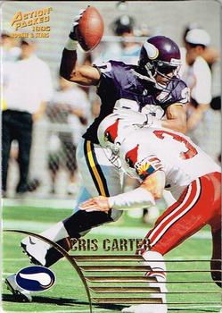 1995 Action Packed Rookies & Stars #64 Cris Carter Front