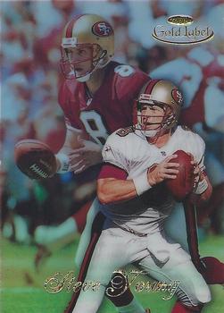 1998 Topps Gold Label - Class 3 One to One #75 Steve Young Front