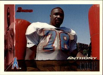 1995 Bowman #82 Anthony Cook Front