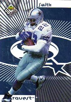 1998 UD Choice - StarQuest Blue #22 Emmitt Smith Front