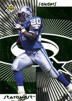 1998 UD Choice - StarQuest Green #20 Barry Sanders Front