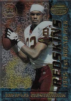 1995 Bowman's Best - Double Finest Mirror Images Draft Picks #4 Willie McGinest / Michael Westbrook Back