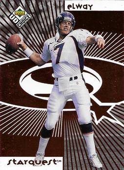 1998 UD Choice - StarQuest Red #7 John Elway Front