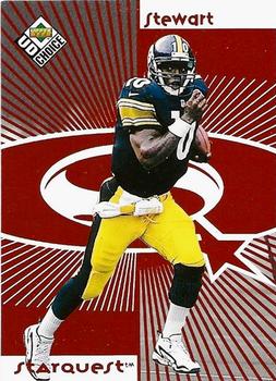 1998 UD Choice - StarQuest/RookQuest Red #SR22 Kordell Stewart / Hines Ward Front