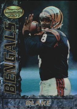 1995 Bowman's Best - Refractors #6 Jeff Blake Front