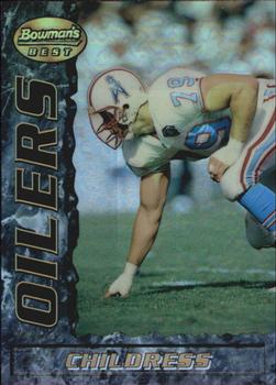 1995 Bowman's Best - Refractors #12 Ray Childress Front