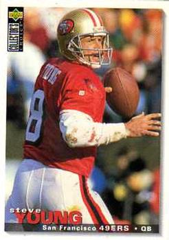 1995 Collector's Choice #162 Steve Young Front