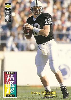1995 Collector's Choice #5 Kerry Collins Front