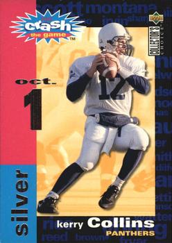 1995 Collector's Choice - You Crash the Game Silver #C3 Kerry Collins Front