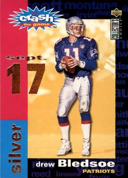 1995 Collector's Choice - You Crash the Game Silver #C9 Drew Bledsoe Front