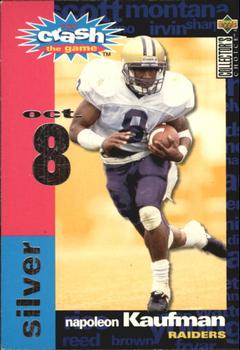 1995 Collector's Choice - You Crash the Game Silver #C18 Napoleon Kaufman Front