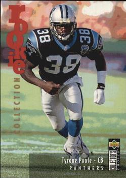 1995 Collector's Choice Update #U7 Tyrone Poole Front