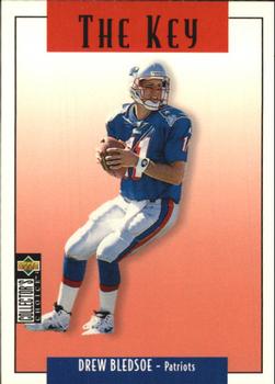 1995 Collector's Choice Update #U69 Drew Bledsoe Front