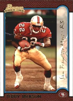 1999 Bowman - Gold #212 Terry Jackson Front
