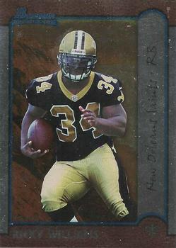 1999 Bowman - Interstate #182 Ricky Williams Front