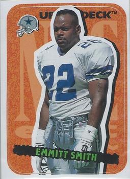 1995 Collector's Choice Update - Stick-Ums #11 Emmitt Smith Front