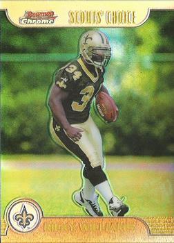 1999 Bowman Chrome - Scout's Choice Refractors #SC18 Ricky Williams Front