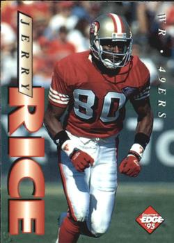 1995 Collector's Edge #177 Jerry Rice Front