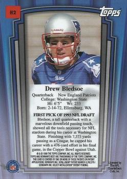 1999 Bowman's Best - Honor Roll #H2 Drew Bledsoe Back